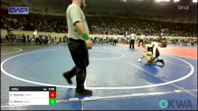 112 lbs Semifinal - Eli Stahler, Cowboy Wrestling Club vs Collin Moore, Wagoner Takedown Club