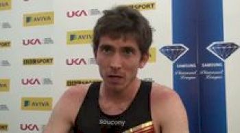 Garrett Heath kicks for 3rd in 3k at 2012 Aviva Birmingham Grand Prix