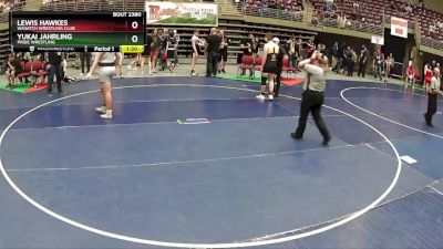 200 lbs 3rd Place Match - Yukai Jahrling, Pride Wrestling vs Lewis Hawkes, Wasatch Wrestling Club