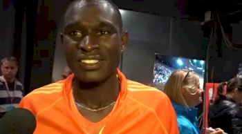 David Rudisha taken down in 800 at 2012 Zurich Diamond League