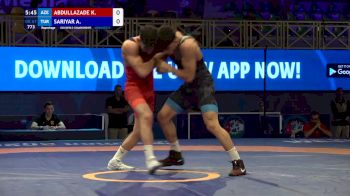 67 kg Repechage #2 - Kanan Abdullazade, Azerbaijan vs Azat Sariyar, Turkiye