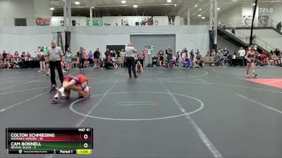 110 lbs Round 5 (6 Team) - Cam Bonnell, Revival Black vs Colton Schmiesing, Vougar`s Honors