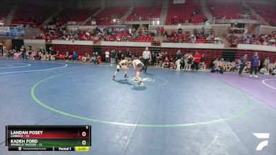 138 lbs 2nd Wrestleback And Semi-finals(16 Team) - Kaden Ford, Amarillo Tascosa vs Landan Posey, Lubbock