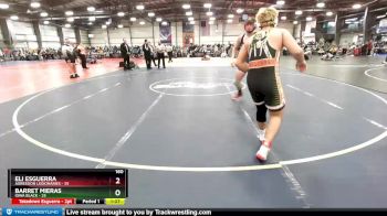 160 lbs Rd# 5- 3:45pm Friday Final Pool - Eli Esguerra, Agression Legionaries vs Barret Mieras, Iowa Black