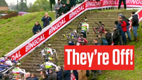 Frantic Start At UCI World Cup Cyclocross Dendermonde 2023