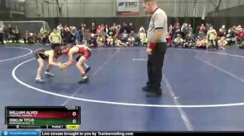 75 lbs Round 1 (6 Team) - William Alves, Montana Maroon vs Deklin Titus, Nebraska Black