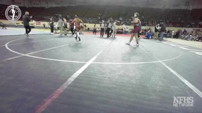 4A-215 lbs Semifinal - Malachi Lorne, CLINTON vs Kale Charboneau, WAGONER