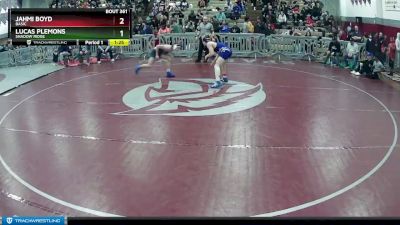 144 lbs Quarterfinal - Jahmi Boyd, Basic vs Lucas Plemons, Shadow Ridge