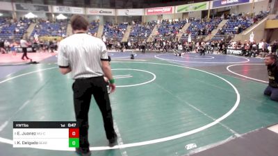 Semifinal - Eugene Juanez, Wu-Crew Wrestling Club vs Kade Delgado, Bear Creek Jr. Wrestling