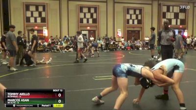 108 lbs Finals (8 Team) - Tommy Aiello, BlueWave vs Marcos Asan, BK ELITE