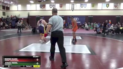 285 lbs Round 1 - Romeo Klein, Prairie, Cedar Rapids vs Josiah Redel, Alburnett