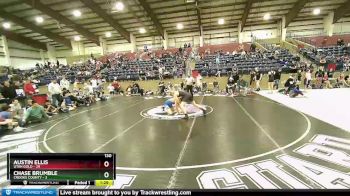 130 lbs Round 1 (4 Team) - Austin Ellis, Utah Gold vs Chase Brumble, Crooks County
