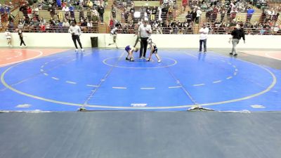 40 lbs Rr Rnd 3 - Kai Kingfisher, The Storm Wrestling Center vs Brooks Chavez, Villa Rica Youth Wrestling