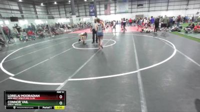 132 lbs Champ. Round 1 - Connor Vail, Great Bridge vs Lorelai Mooradian, New Kent Wrestling Club