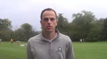 Butler coach Matt Roe post-race