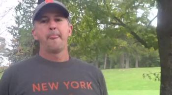 Syracuse coach Chris Fox post-race
