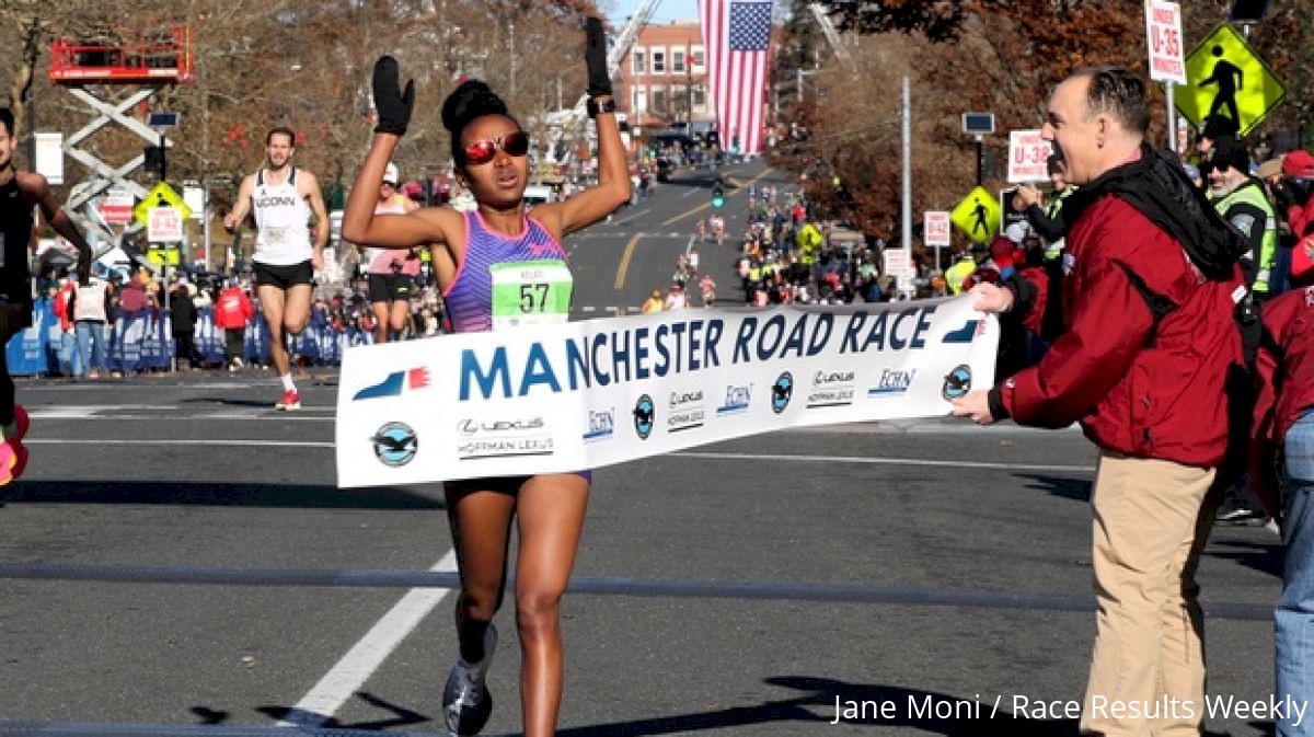 Morgan Beadlescomb, Weini Kelati Take Manchester Road Race Titles