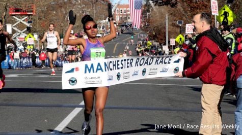 Morgan Beadlescomb, Weini Kelati Take Manchester Road Race Titles