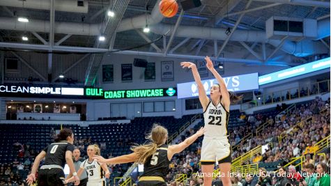 Here Are Caitlin Clark Stats As Iowa WBB Wins Gulf Coast Showcase