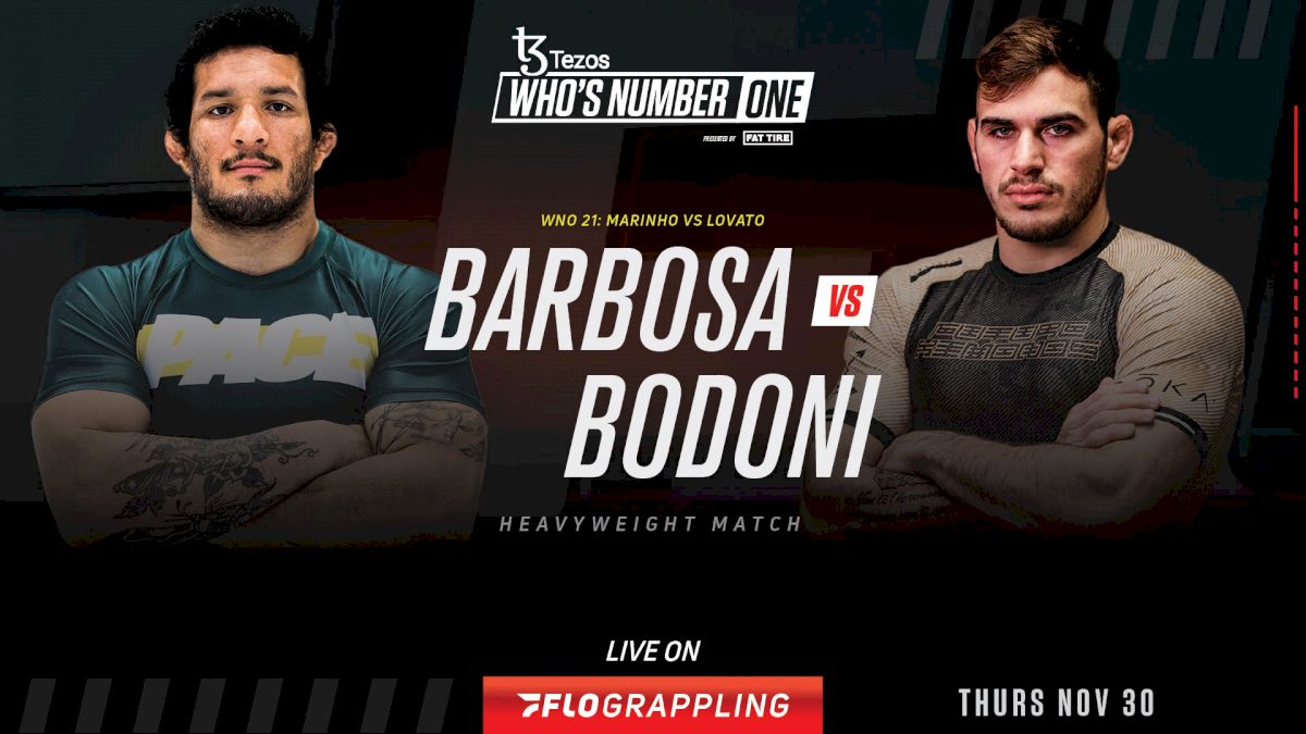 ADCC Champ Bodoni Steps In To Replace Gordon Ryan, Face Hulk At WNO 21