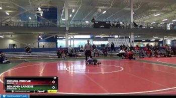 55 lbs Round 3 (8 Team) - Benjamin Largent, Barberton vs Michael Zoricak, Mentor