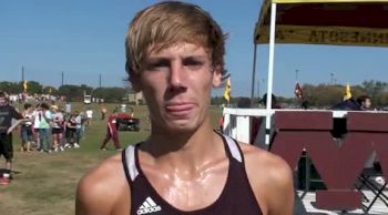 Jake Leingang 1st HS Gold Bismark 2012 Roy Griak Invitational