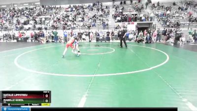 85 lbs Cons. Round 1 - Natalie Lippstreu, GA vs Isabelle Goedl, WA