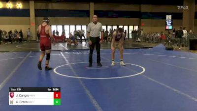 157 lbs C Of 16 #1 - Joseph Cangro, Harvard vs Charlie Evans, Navy