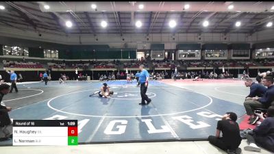 175 lbs Round Of 16 - Nick Haughey, Gilman School vs Lorenzo Norman, Blair Academy