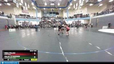 114G Cons. Round 2 - Malin Schneider, Canyon Ridge Girls vs Mira Palagi, Boise Girls