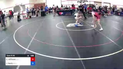 57 kg Cons 16 #2 - Cooper Williams, South West Washington Wrestling Club vs Ian Hardy, MWC Wrestling Academy