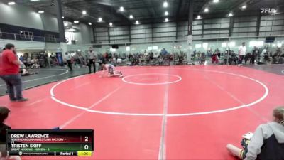 125 lbs Round 4 (6 Team) - Drew Lawrence, NORTH CAROLINA WRESTLING FACTORY vs Tristen Skiff, GREAT NECK WC - GREEN