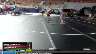 D3-126 lbs Quarterfinal - Curtis Wilhelm, Show Low vs Joseph Chamberlain, Mica Mountain