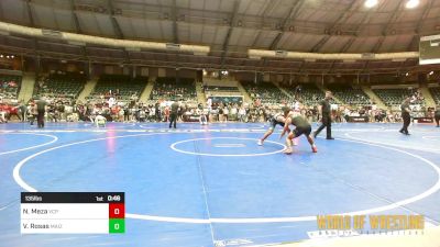 135 lbs Consi Of 4 - Nick Meza, Valiant Prep vs Vincent Rosas, Maize Wrestling Club