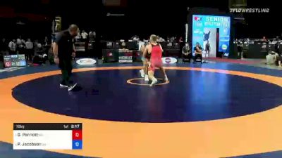 72 kg Consi 4 - Griffin Parriott, Minnesota vs Payton Jacobson, Wisconsin