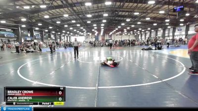 56 lbs Rd# 8- 12:30pm Saturday Final Pool - Bradley Crowe, Minion Green vs Caleb Andress, Kentucky Jokers