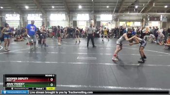 80 lbs Round 2 (6 Team) - Kooper Deputy, POWA vs Arav Pandey, Vougar`s Honors