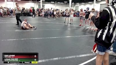 52 lbs Round 1 (8 Team) - Sam Levine, Warhawks vs Logan Galvez, Savage Barn Brothers