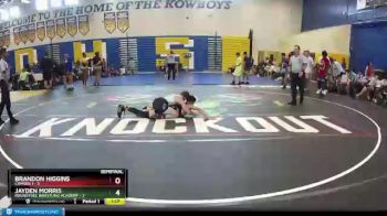 120 lbs Semis & Wb (16 Team) - Jayden Morris, Roundtree Wrestling Academy vs Brandon Higgins, Camden 1