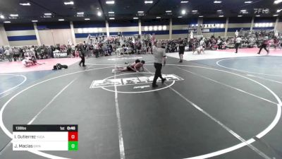 138 lbs Round Of 128 - Ian Gutierrez, Yucaipa Thunder WC vs Julian Macias, Grindhouse WC