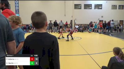 70 lbs Rr Rnd 7 - Peter Adams, Compound K-8 vs Cael Norlin, Titan WC K-8