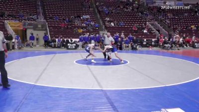 114 lbs Qtr-finals - Ty King, Hempfield Area vs Collin Bauman, Central Mountain