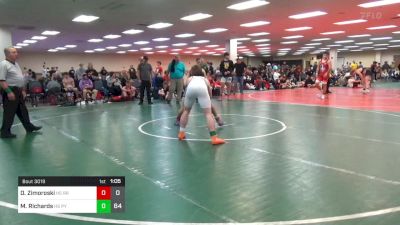 195 lbs Rr Rnd 3 - Danny Zimoroski, Ragin Raisins Concord HS vs Mason Richards, Steller Trained Pyke Syndicate HS