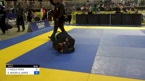 TARYN NICOLE ROSS vs SOFIA MACAYLA JAMES 2024 Pan Jiu Jitsu IBJJF Championship