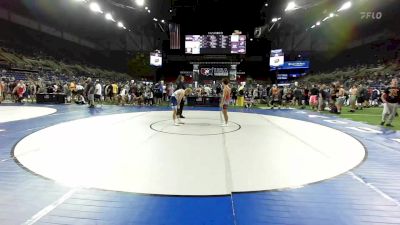 132 lbs Cons 16 #2 - Addison Breeding, Florida vs Brayden Canoyer, Nebraska