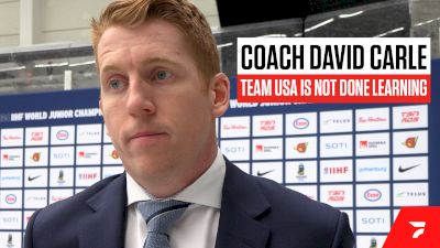 Coach David Carle's Team USA Is Not Done Learning At The World Juniors