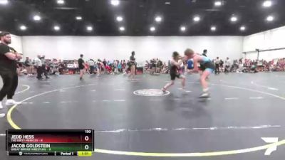 130 lbs Round 3 (4 Team) - Jedd Hess, The Dirty Merkles vs Jacob Goldstein, Great Bridge Wrestlng