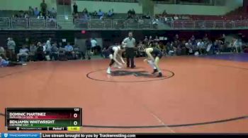 120 lbs Round 1 (8 Team) - Benjamin Whitwright, Cheyenne East vs Dominic Martinez, Papillion-La Vista