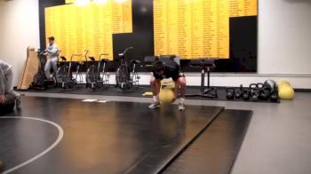 Tony Ramos Cory Clark med ball workout