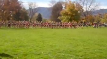 Women's race at 2012 RMAC Championships
